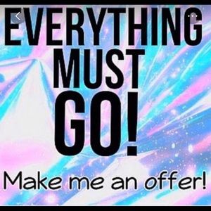 Closet clean out. Make an offer. I’ll likely accept 😁